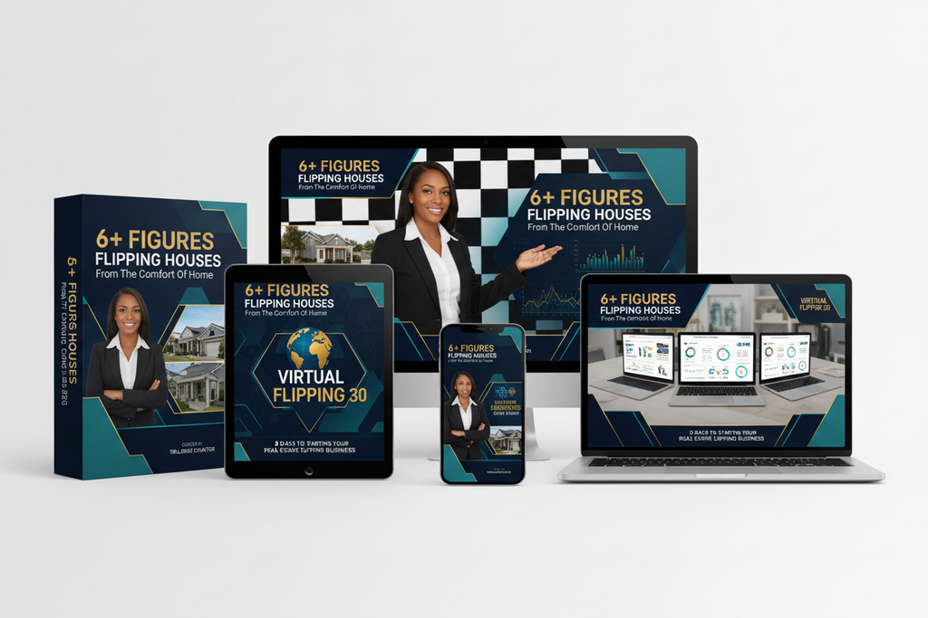 6+ Figures Flipping Houses From The Comfort Of Home Bundle by Trilorde Creator