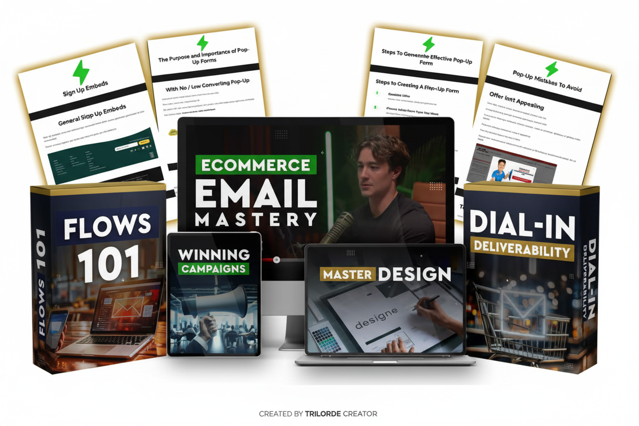 Ecommerce Email Mastery Bundle by Trilorde Creator