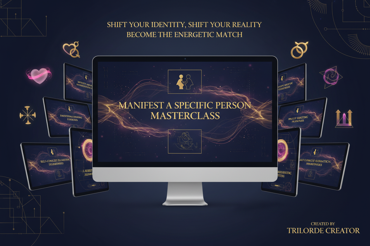 Manifest a Specific Person Masterclass by Trilorde Creator