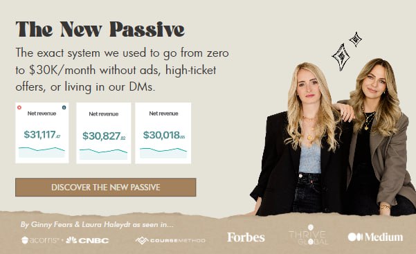 THE NEW PASSIVE 🕯💸