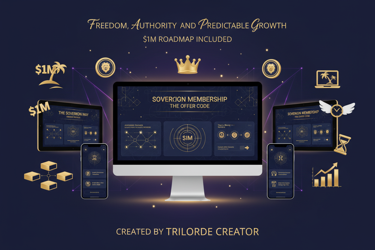 Sovereign Membership + The Offer Code by Trilorde Creator