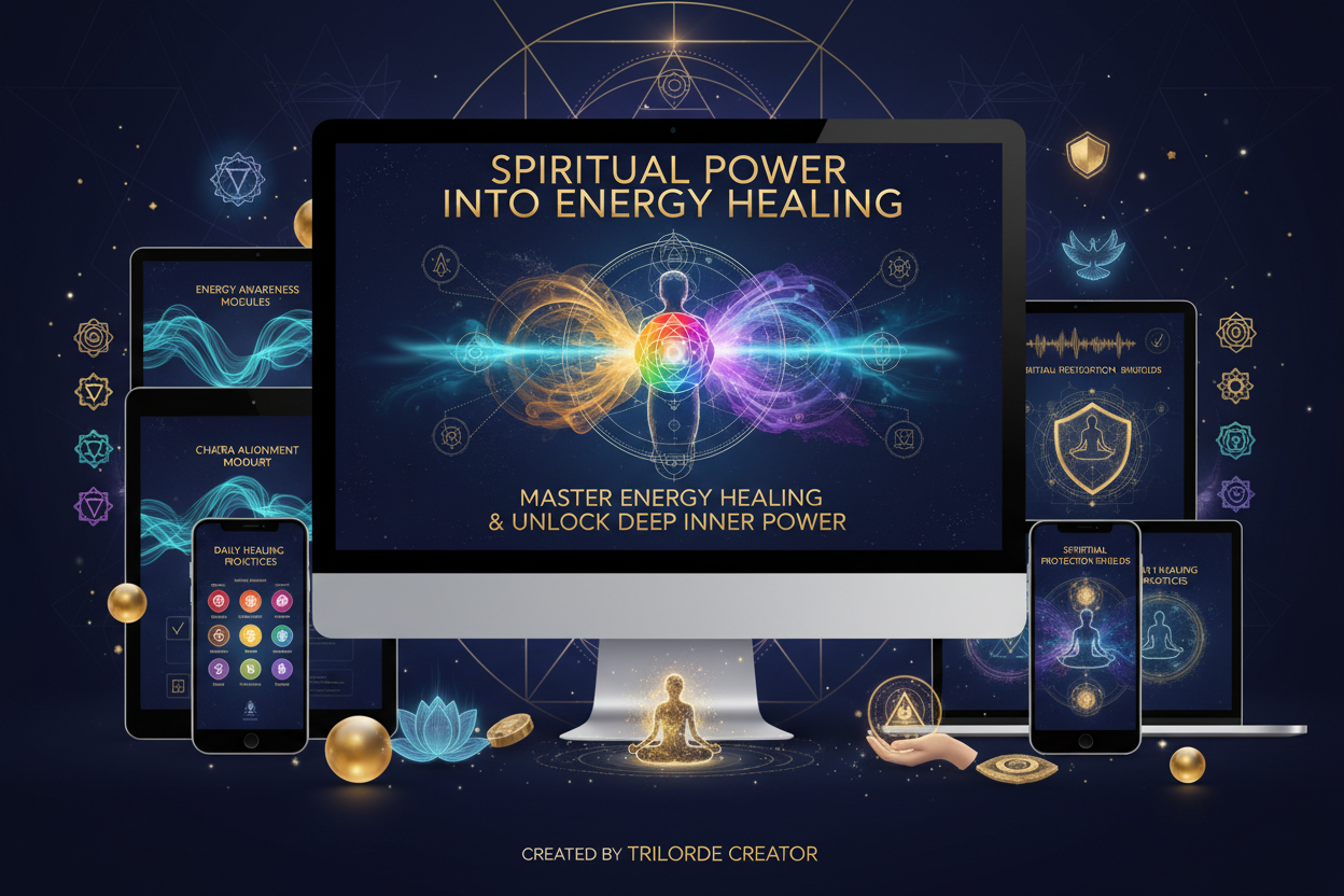 Spiritual Power Into Energy Healing by Trilorde Creator