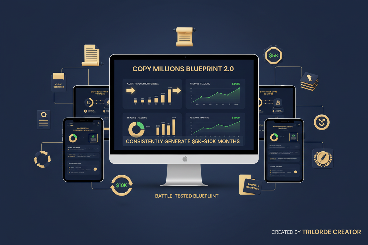 The Copy Millions Blueprint (CMB 2.0) by Trilorde Creator
