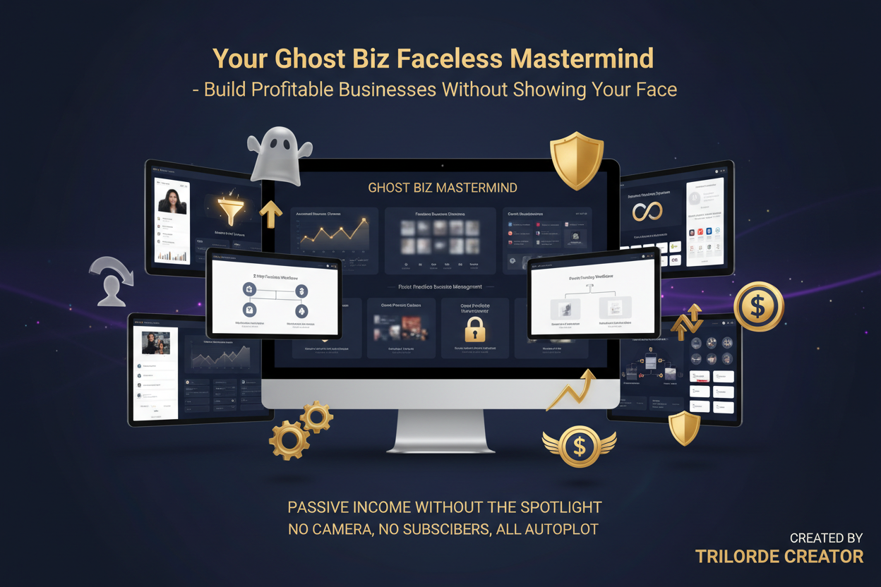 Your Ghost Biz Faceless Mastermind by Trilorde Creator